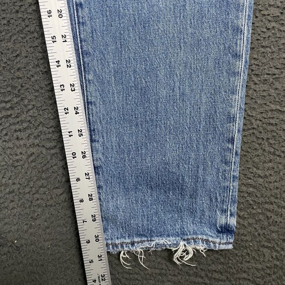 Abercrombie & Fitch Jeans Mens 31x32 Blue Vintage 90s Straight Fit Light Wash - Picture 12 of 14